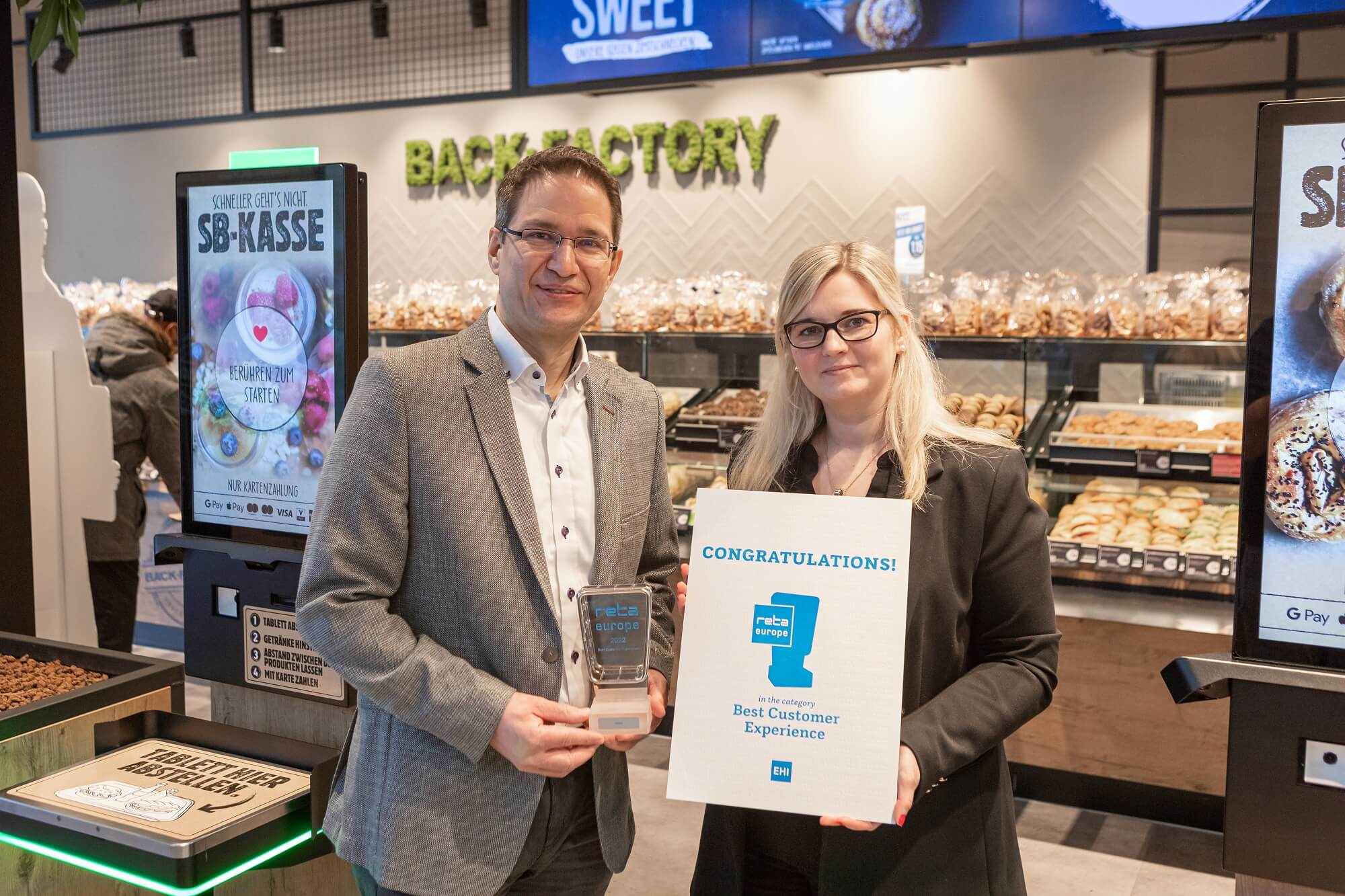 AI Kiosk at BackFactory wins a RETA Award